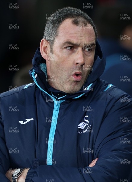 310117 - Swansea City v Southampton - Premier League - Swansea Manager Paul Clement