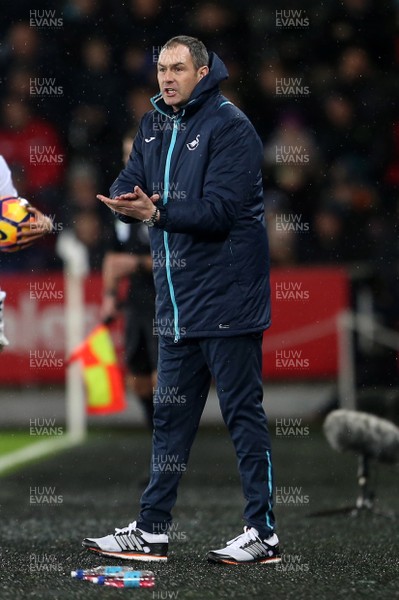 310117 - Swansea City v Southampton - Premier League - Swansea Manager Paul Clement