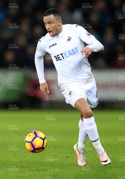 310117 - Swansea City v Southampton - Premier League - Martin Olsson of Swansea City