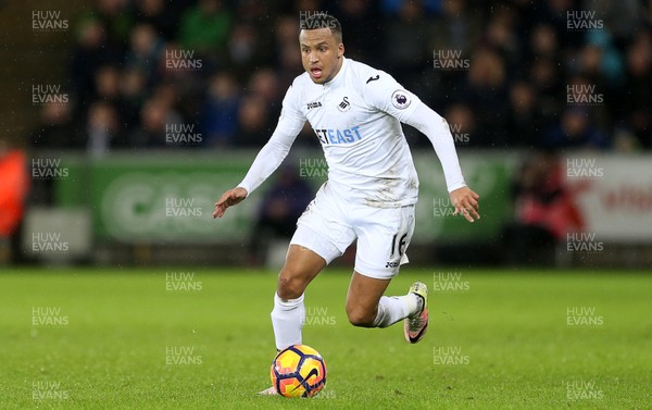 310117 - Swansea City v Southampton - Premier League - Martin Olsson of Swansea City