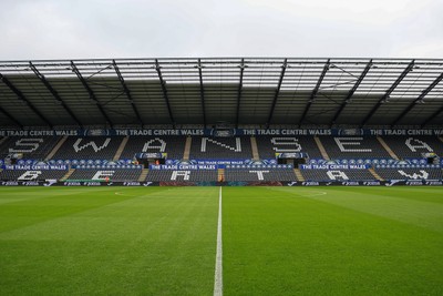 070326 - Swansea City v Stoke City - Sky Bet Championship - General view inside the stadium