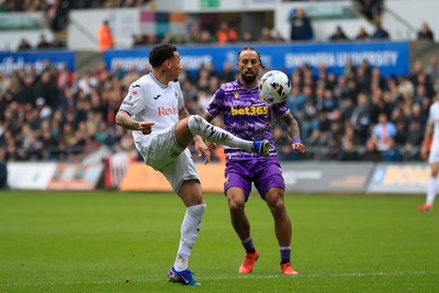 070326 - Swansea City v Stoke City - Sky Bet Championship - Ronald of Swansea City