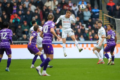 070326 - Swansea City v Stoke City - Sky Bet Championship - Jay Fulton of Swansea City