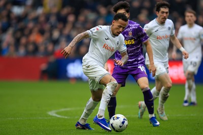 070326 - Swansea City v Stoke City - Sky Bet Championship - Ronald of Swansea City