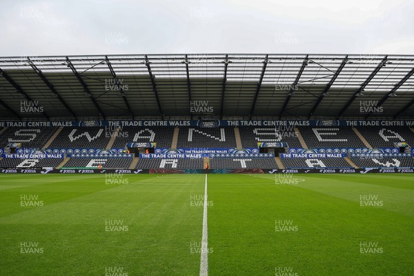 070326 - Swansea City v Stoke City - Sky Bet Championship - General view inside the stadium