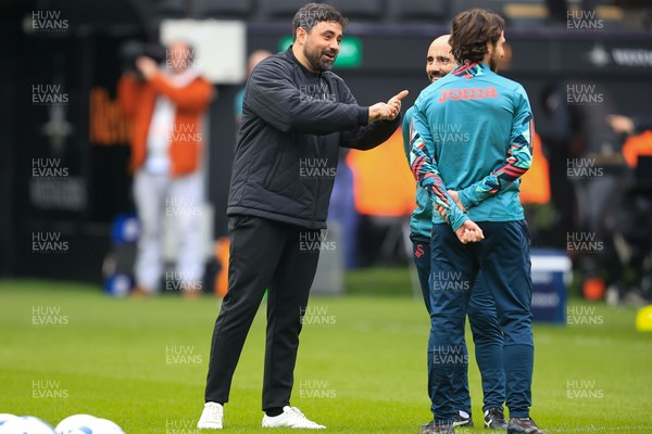 070326 - Swansea City v Stoke City - Sky Bet Championship - Swansea City Manager Vitor Matos