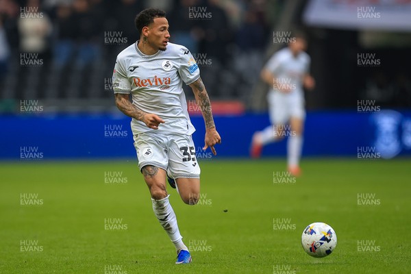 070326 - Swansea City v Stoke City - Sky Bet Championship - Ronald of Swansea City