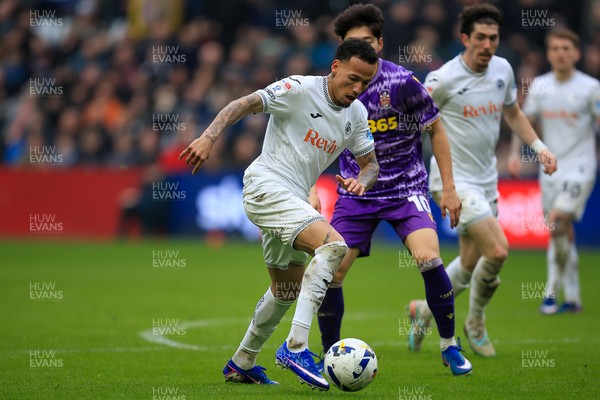 070326 - Swansea City v Stoke City - Sky Bet Championship - Ronald of Swansea City