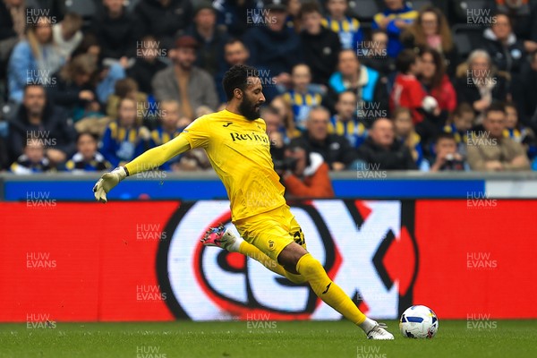 070326 - Swansea City v Stoke City - Sky Bet Championship - Lawrence Vigouroux of Swansea City