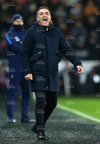 020118 - Swansea City v Tottenham Hotspur - Premier League - Swansea Manager Carlos Carvalhal