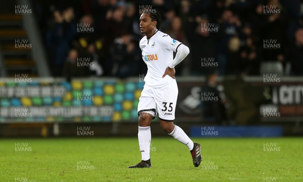 020118 - Swansea City v Tottenham Hotspur - Premier League - Dejected Renato Sanches of Swansea City at full time
