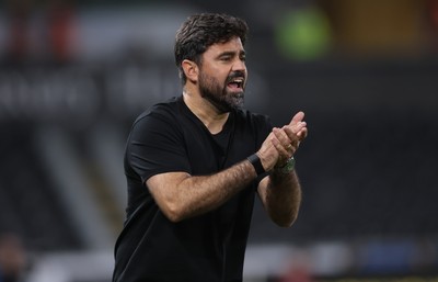 010926 Swansea City v Watford, EFL Sky Bet Championship - Swansea City head coach Vitor Matos reacts during the match