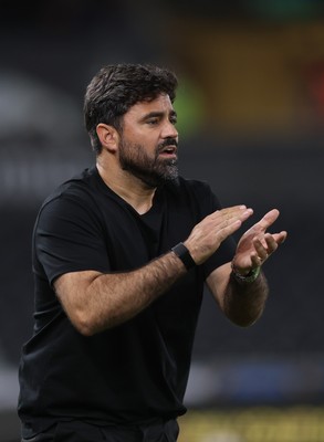 010926 Swansea City v Watford, EFL Sky Bet Championship - Swansea City head coach Vitor Matos reacts during the match