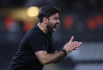 010926 Swansea City v Watford, EFL Sky Bet Championship - Swansea City head coach Vitor Matos reacts during the match
