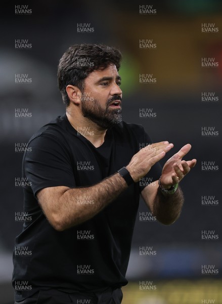 010926 Swansea City v Watford, EFL Sky Bet Championship - Swansea City head coach Vitor Matos reacts during the match
