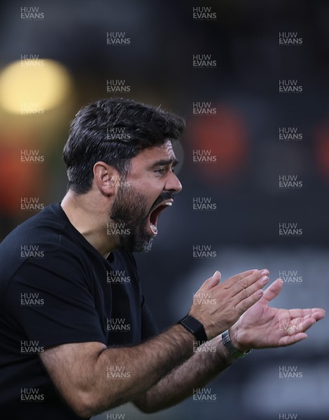 010926 Swansea City v Watford, EFL Sky Bet Championship - Swansea City head coach Vitor Matos reacts during the match