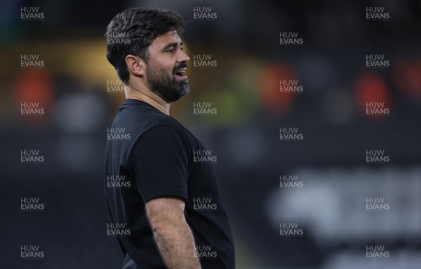 010926 Swansea City v Watford, EFL Sky Bet Championship - Swansea City head coach Vitor Matos reacts during the match