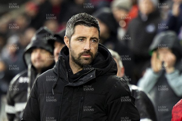 010124 - Swansea City v West Bromwich Albion - Sky Bet Championship - Swansea City interim manager Alan Sheehan ahead of kick off