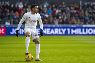 010126 - Swansea City v West Bromwich Albion - Sky Bet Championship - Ronald of Swansea City in action