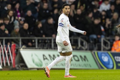 010126 - Swansea City v West Bromwich Albion - Sky Bet Championship - Ben Cabango of Swansea City in action