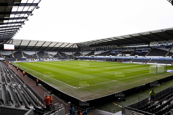010126 - Swansea City v West Bromwich Albion - Sky Bet Championship - A general view of the Swanseacom Stadium ahead of the match