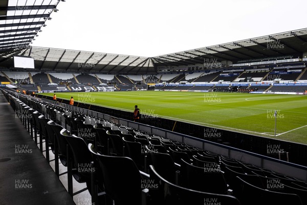 010126 - Swansea City v West Bromwich Albion - Sky Bet Championship - A general view of the Swanseacom Stadium ahead of the match