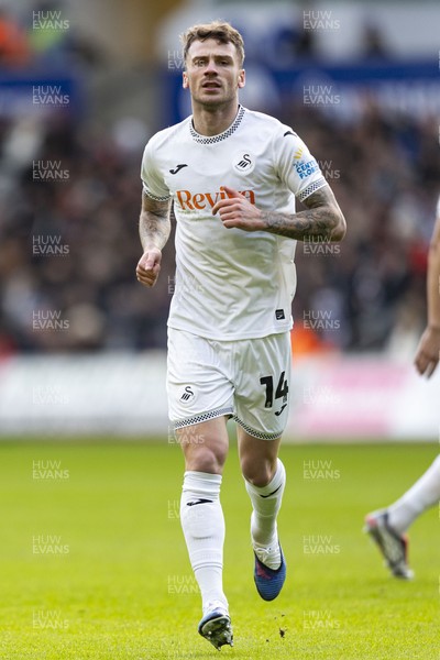 010126 - Swansea City v West Bromwich Albion - Sky Bet Championship - Josh Tymon of Swansea City in action
