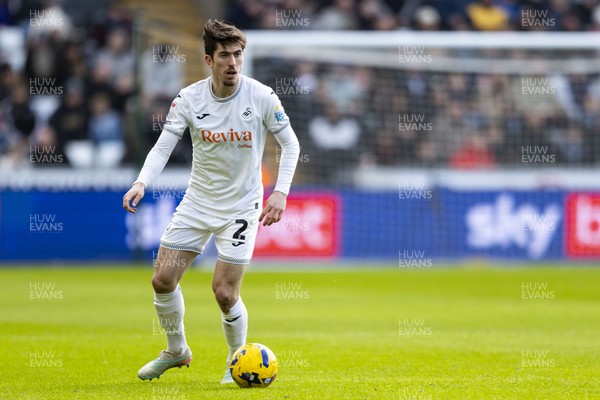 010126 - Swansea City v West Bromwich Albion - Sky Bet Championship - Josh Key of Swansea City in action