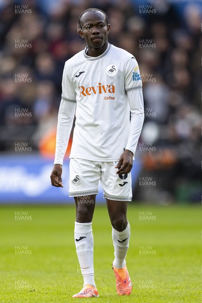 010126 - Swansea City v West Bromwich Albion - Sky Bet Championship - Malick Yalcouye of Swansea City in action