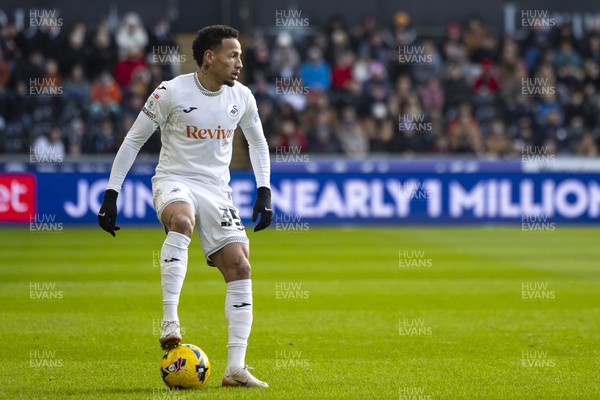 010126 - Swansea City v West Bromwich Albion - Sky Bet Championship - Ronald of Swansea City in action
