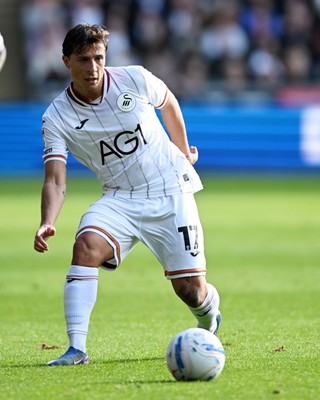 171026 - Swansea City v West Ham United - Sky Bet Championship - Goncalo Franco of Swansea City