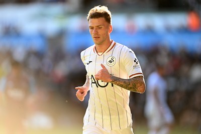 171026 - Swansea City v West Ham United - Sky Bet Championship - Josh Tymon of Swansea City