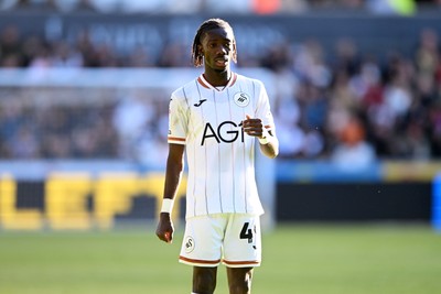 171026 - Swansea City v West Ham United - Sky Bet Championship - Moussa Yeo of Swansea City