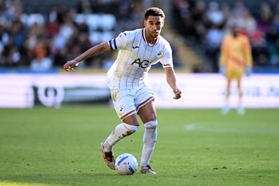 171026 - Swansea City v West Ham United - Sky Bet Championship - Ben Cabango of Swansea City