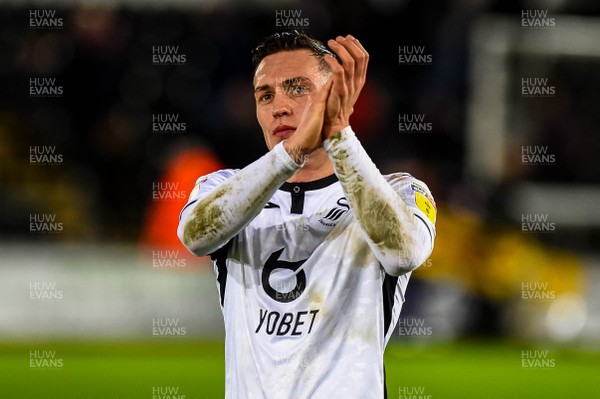 180120 - Swansea City v Wigan Athletic, SkyBet Championship - Connor Roberts of Swansea City 