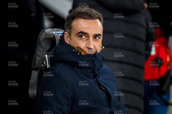 170118 - Swansea City v Wolverhampton Wonderers, FA CUP Replay -   Swansea Manager Carlos Carvalhal