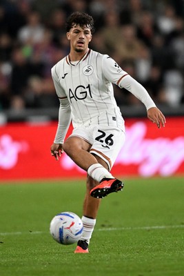 050926 - Swansea City v Wrexham - Sky Bet Championship - Filip Lissah of Swansea City