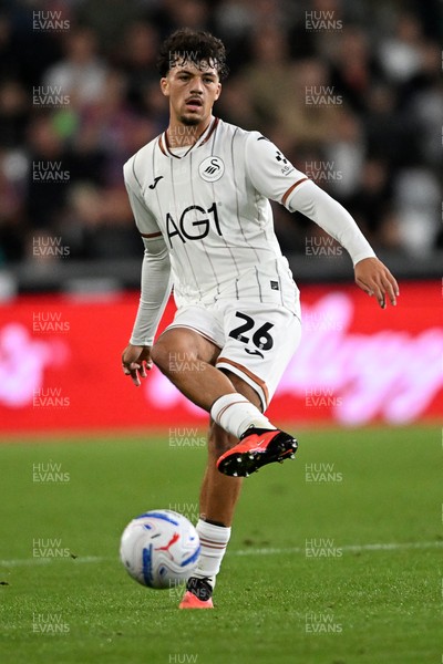 050926 - Swansea City v Wrexham - Sky Bet Championship - Filip Lissah of Swansea City