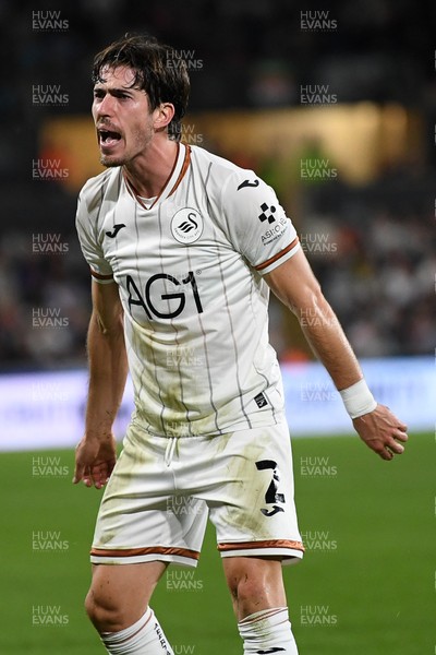 050926 - Swansea City v Wrexham - Sky Bet Championship - Josh Key of Swansea City