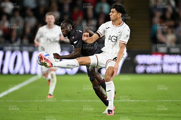 050926 - Swansea City v Wrexham - Sky Bet Championship - Marko Stamenic of Swansea City