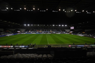 191225 - Swansea City v Wrexham - Sky Bet Championship - A general view of the Swanseacom stadium ahead of the match