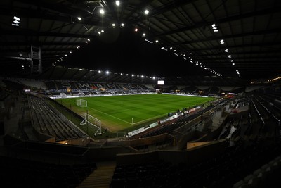 191225 - Swansea City v Wrexham - Sky Bet Championship - A general view of the Swanseacom stadium ahead of the match