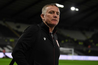 191225 - Swansea City v Wrexham - Sky Bet Championship - Phil Parkinson, Wrexham Manager arrives at the stadium