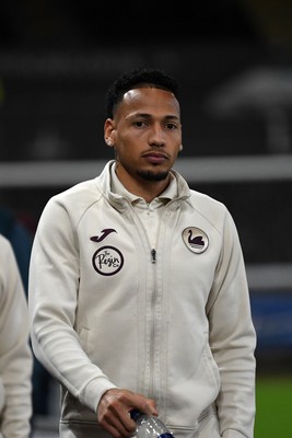 191225 - Swansea City v Wrexham - Sky Bet Championship - Ronald of Swansea City arrives at the stadium