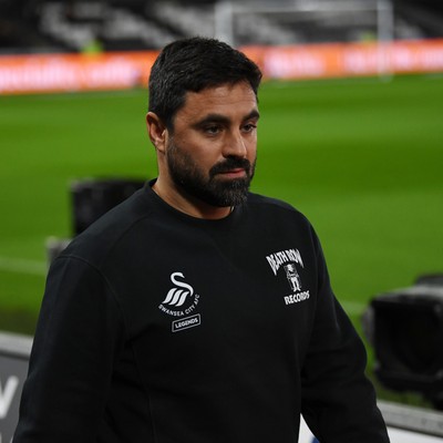 191225 - Swansea City v Wrexham - Sky Bet Championship - Vitor Matos, Swansea Head Coach arrives at the stadium