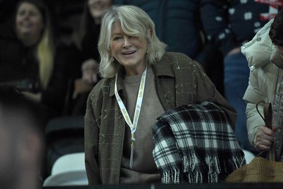 191225 - Swansea City v Wrexham - Sky Bet Championship - Swansea City Shareholder Martha Stewart in attendance 