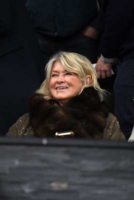 191225 - Swansea City v Wrexham - Sky Bet Championship - Swansea City Shareholder Martha Stewart in attendance 