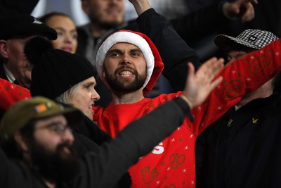 191225 - Swansea City v Wrexham - Sky Bet Championship - Swansea fans at full time