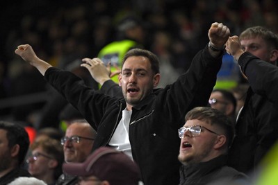 191225 - Swansea City v Wrexham - Sky Bet Championship - Swansea fans at full time