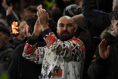 191225 - Swansea City v Wrexham - Sky Bet Championship - fans